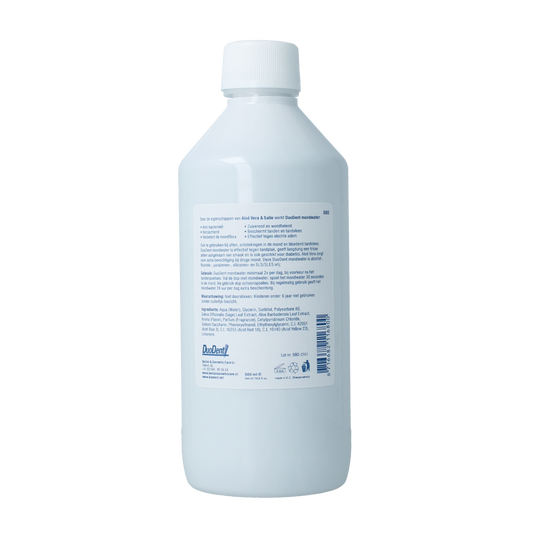 Duodent Mondwater aloe vera/salie 500.00 Milliliter
