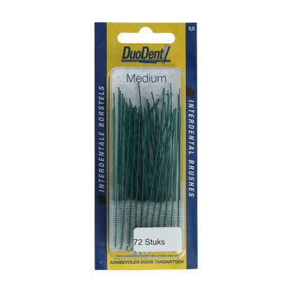Duodent Interdentaal borstel medium 0.9 72.00 Stuks