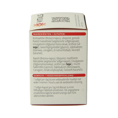 Vitals Ubiquinol 100 mg 60.00 Softgels