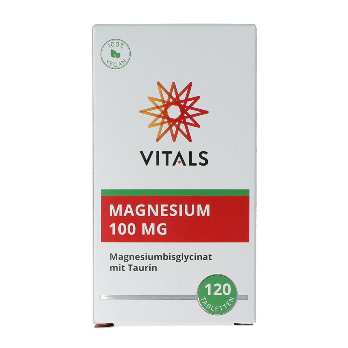 Vitals Magnesiumbisglycinaat 100 mg 120.00 Tabletten