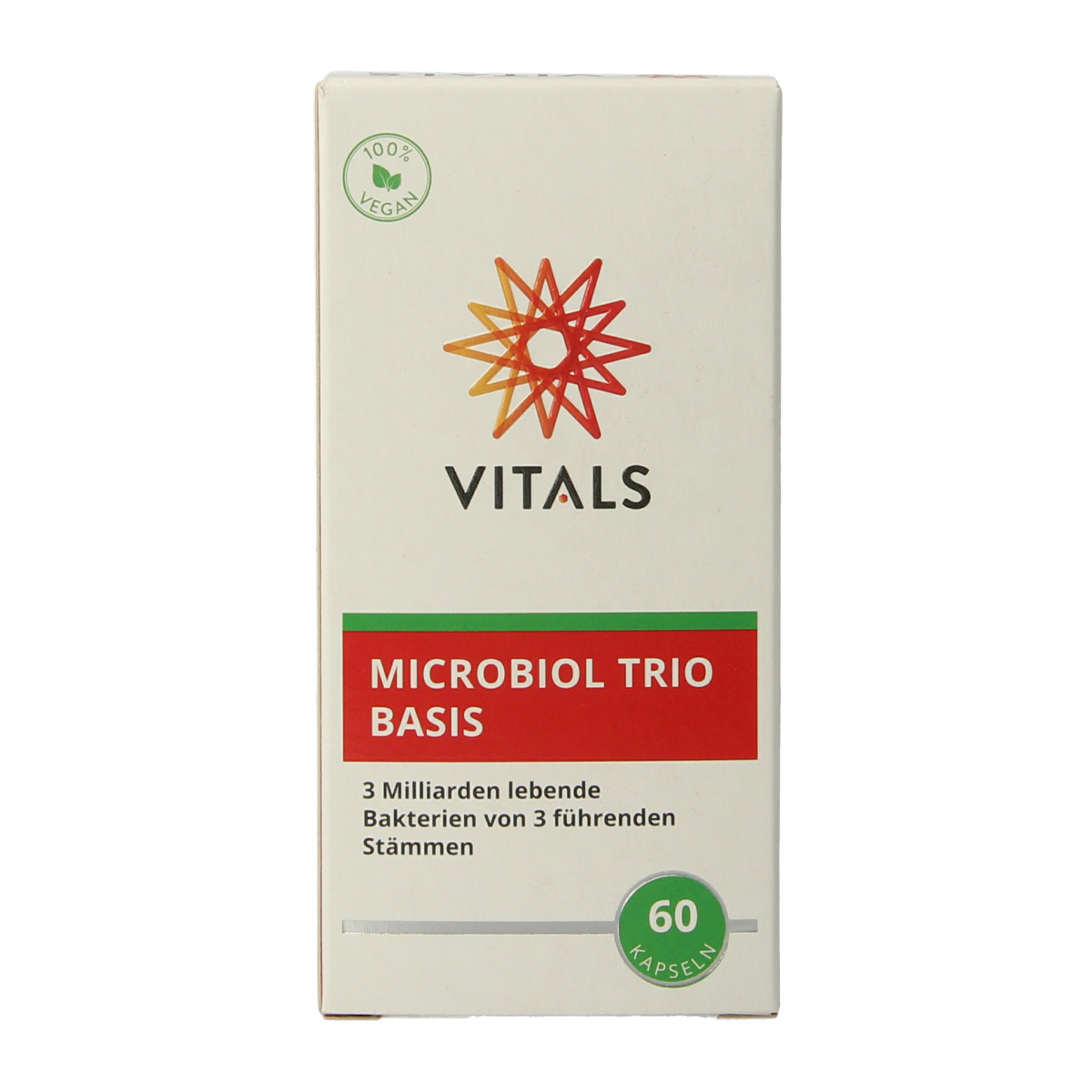 Vitals Microbiol trio basis 60.00 Capsules