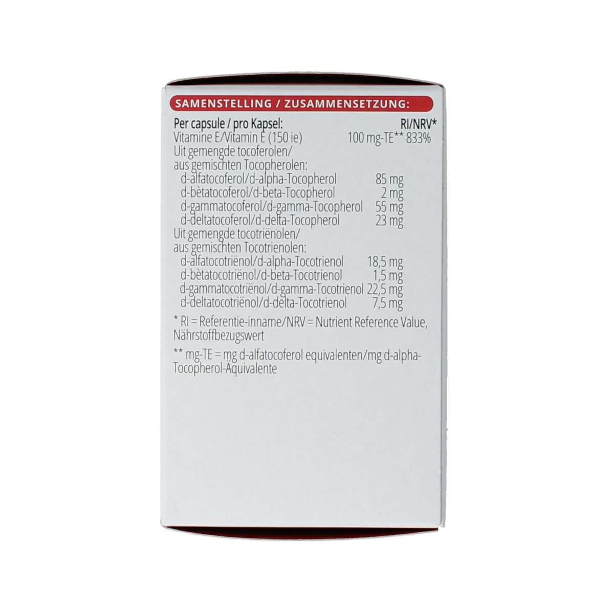 Vitals Vitamine E-8 60.00 Capsules