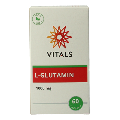 Vitals L-Glutamine 1000mg 60.00 Capsules