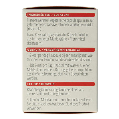 Vitals Resveratrol-VT 60.00 Capsules