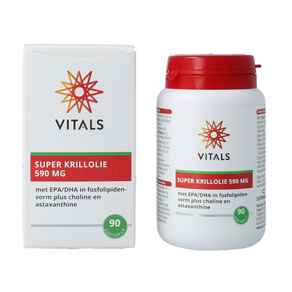 Vitals Super krillolie 590mg 90.00 Softgels