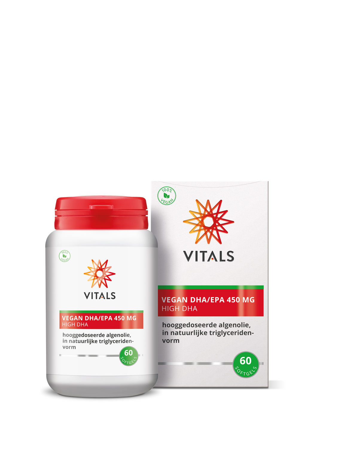 Vitals DHA/EPA 450mg vegan 60.00 Softgels