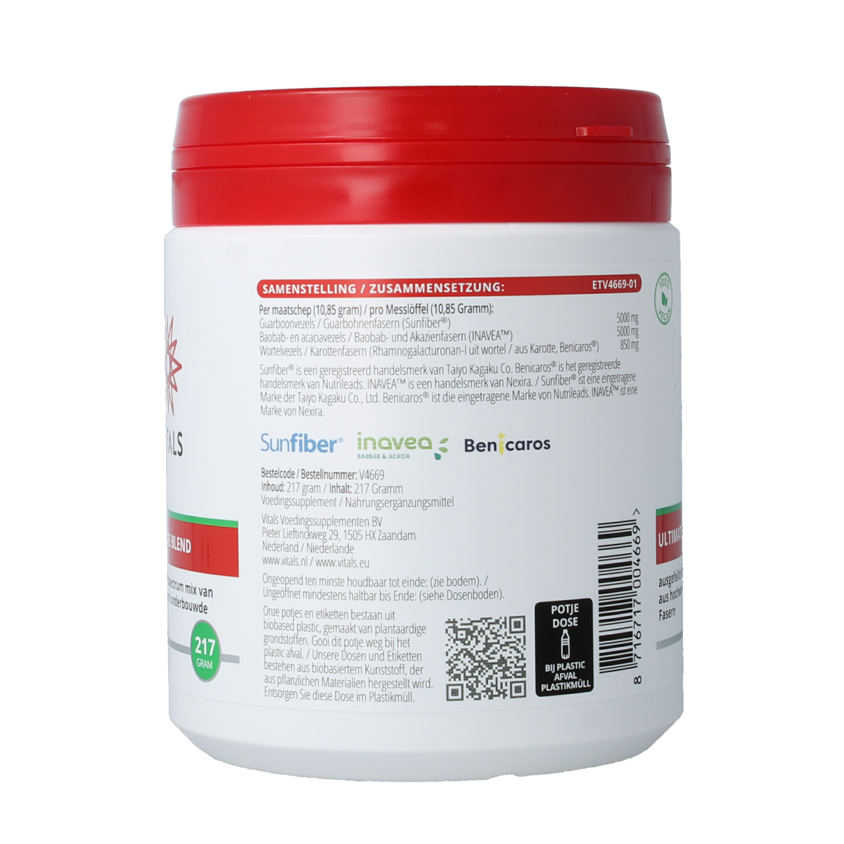 Vitals Ultimate fibre blend 217.00 Gram