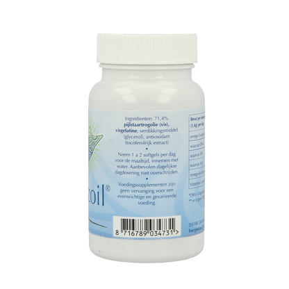 Eczoil Pijlstaartrog olie  30.00 Softgels