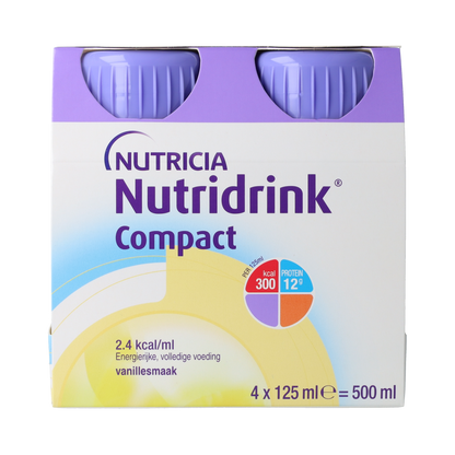 Nutridrink Compact vanille 125ml 4.00 Stuks