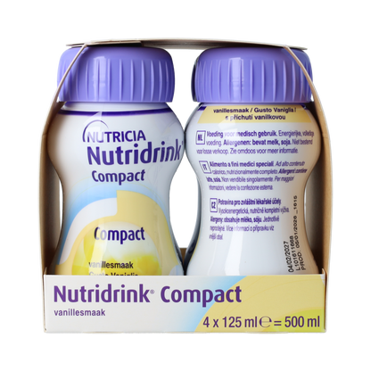 Nutridrink Compact vanille 125ml 4.00 Stuks