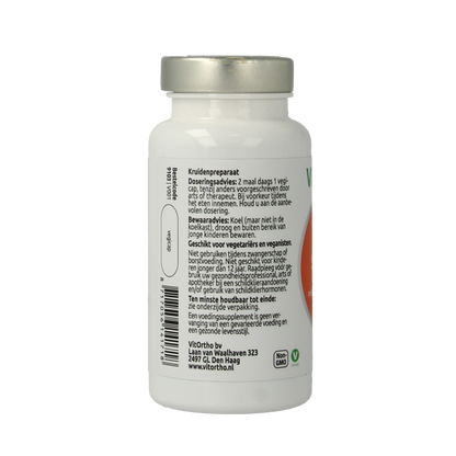 VitOrtho Saffraan relax 60.00 Vegetarische capsules