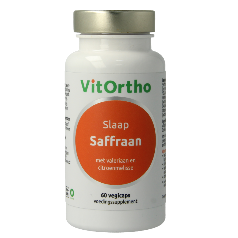 VitOrtho Saffraan slaap 60 Vegetarische capsules