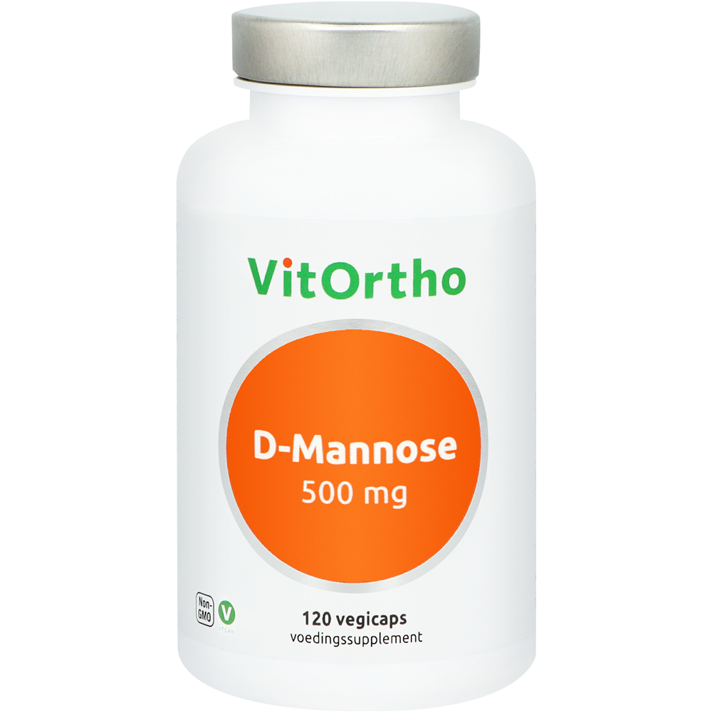 VitOrtho D-Mannose 500mg 120.00 Vegetarische capsules
