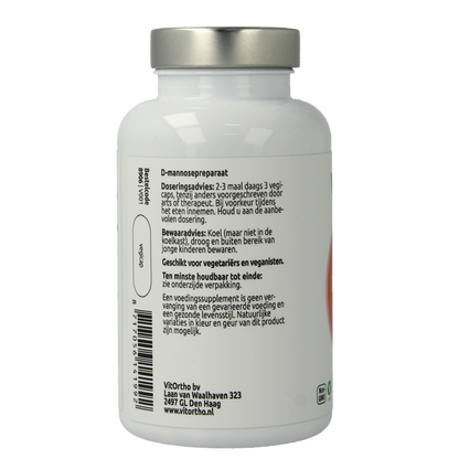 VitOrtho D-Mannose 500mg 120.00 Vegetarische capsules