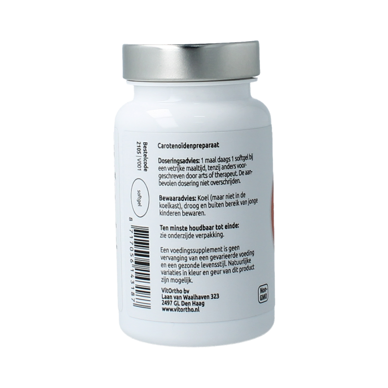 VitOrtho Luteine en zeaxanthine 120 Softgels