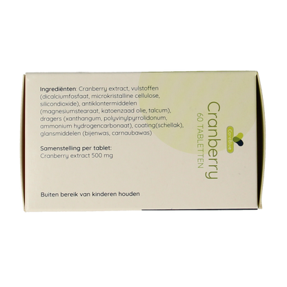 Spruyt Hillen Cranberry 60.00 Tabletten