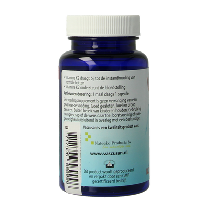 Vascusan K2 vit D omega 3  60 Capsules