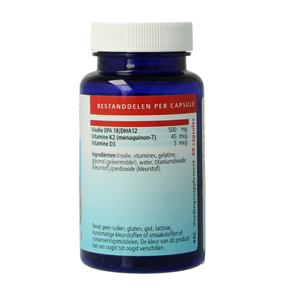 Vascusan K2 vit D omega 3  60 Capsules