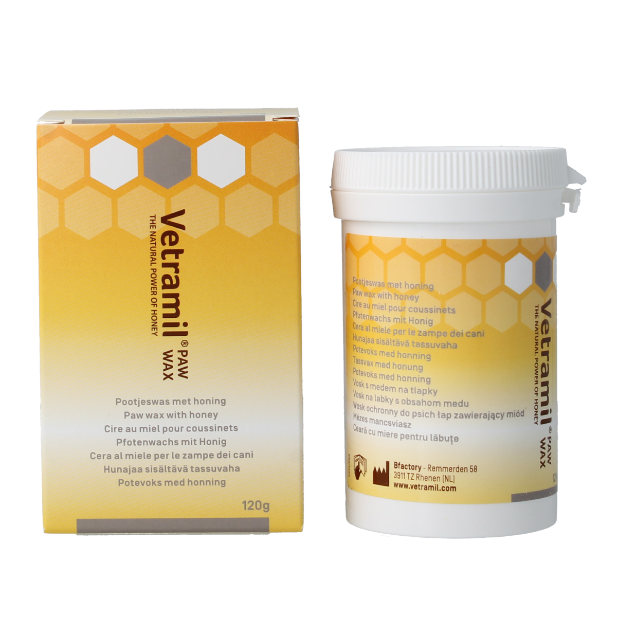 Vetramil Paw wax 120.00 Gram