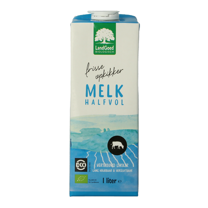 Landgoed Halfvolle melk bio 1.00 Liter