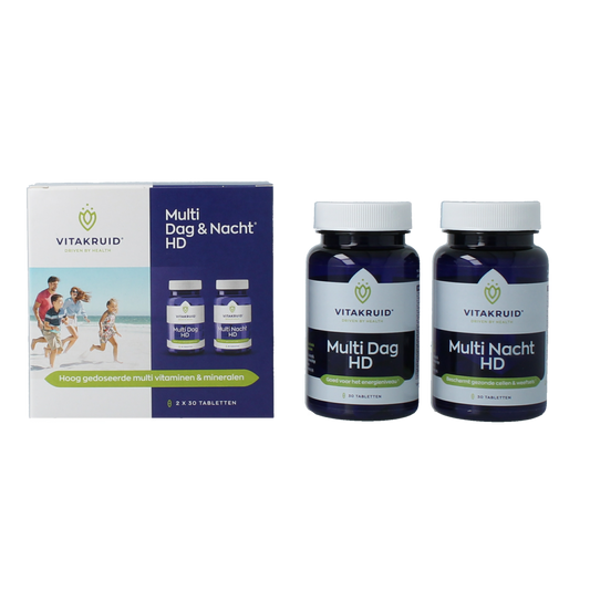 Vitakruid Multi Dag & Nacht HD 2 x 30 60.00 Tabletten