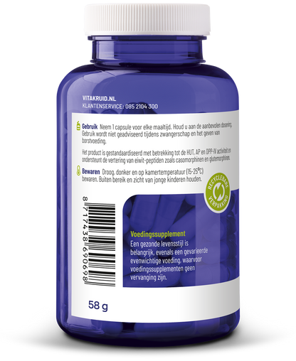 Vitakruid DPP-IV Ultimate BioCore Optimum Complete Enzymen 180.00 Vegetarische capsules