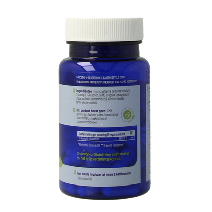 Vitakruid S-Acetyl-L-Glutathion 100 mg 30.00 Vegetarische capsules