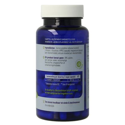 Vitakruid S-Acetyl-L-Glutathion 100 mg 90.00 Vegetarische capsules