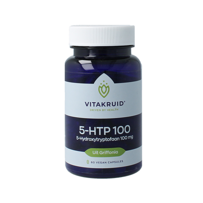 Vitakruid 5-HTP 100mg 60.00 Vegetarische capsules