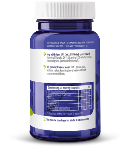 Vitakruid Q10 Ubiquinol 50 mg & Omega 3 450 TG 60.00 Capsules