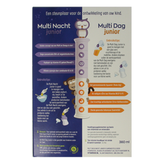Vitakruid Multi Dag & Nacht Junior 100% Vegan 360.00 Milliliter