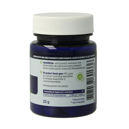 Vitakruid B12 1000 mcg Actief Methylcobalamine 90.00 Smelttabletten