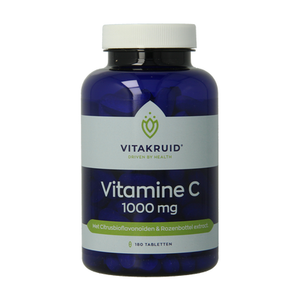 Vitakruid Vitamine C 1000 met Bioflavonoiden & Rozenbottel 180.00 Tabletten