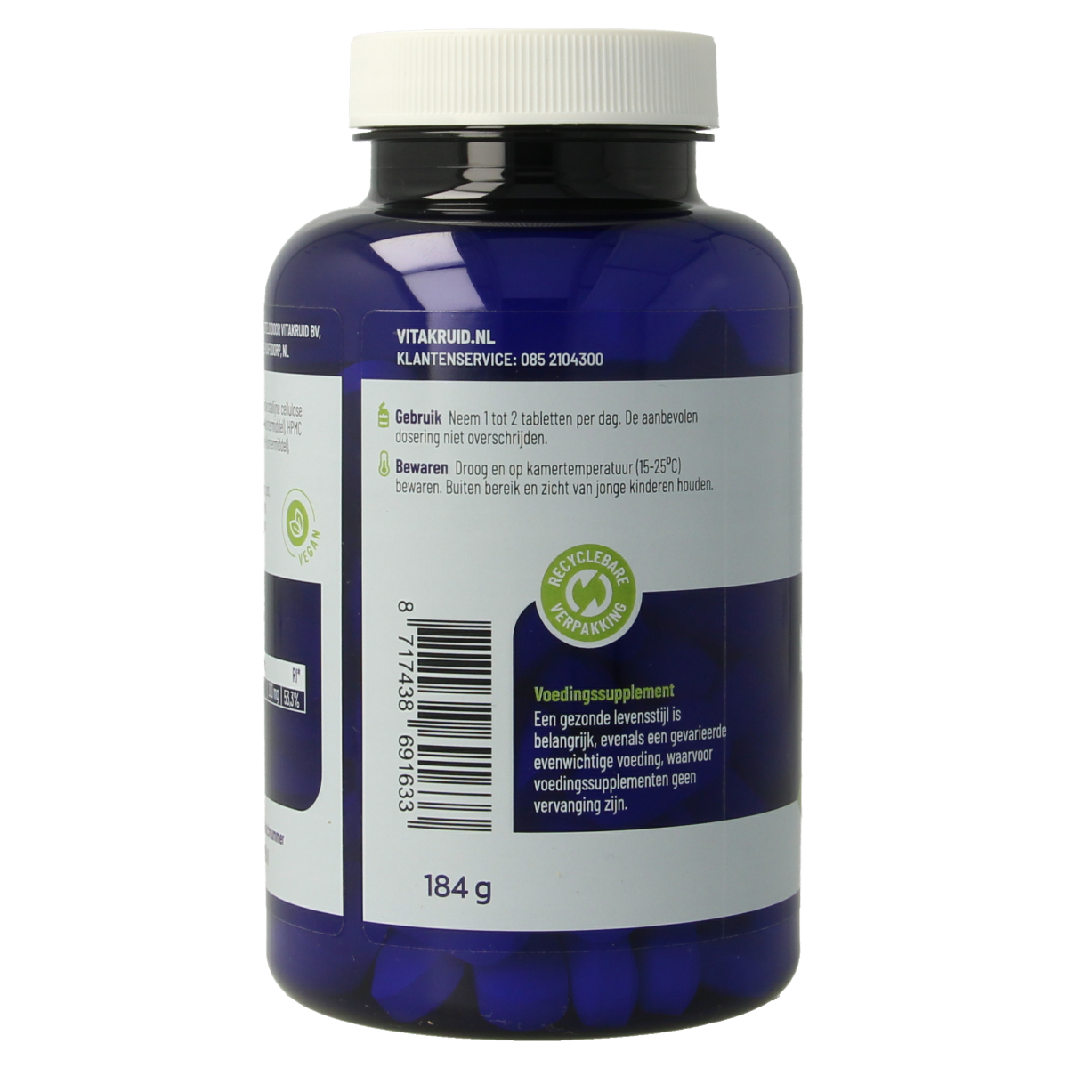 Vitakruid Magnesium 200 citraat 90.00 Tabletten