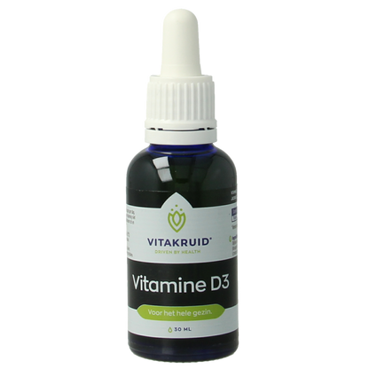 Vitakruid Vitamine D3 druppels 5 mcg / 200 IE per druppel 30.00 Milliliter