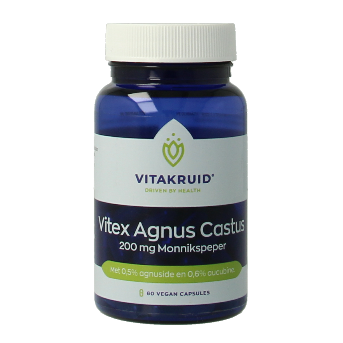 Vitakruid Vitex agnus castus 200mg monnikspeper 60.00 Vegetarische capsules