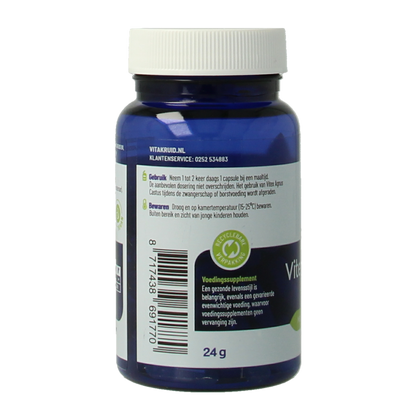 Vitakruid Vitex agnus castus 200mg monnikspeper 60.00 Vegetarische capsules