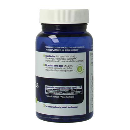 Vitakruid Vitex agnus castus 200mg monnikspeper 60.00 Vegetarische capsules