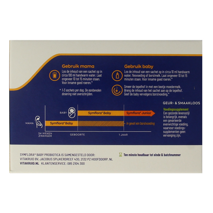 Vitakruid Symflora Baby Probiotica voor moeder & baby 30.00 Sachets
