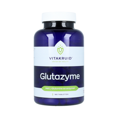 Vitakruid Glutazyme oa Spijsverteringsenzymen en L-Glutamine 180.00 Tabletten