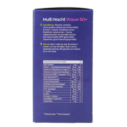 Vitakruid Multi Dag & Nacht Vrouw 50+ 2 x 90 180 Tabletten