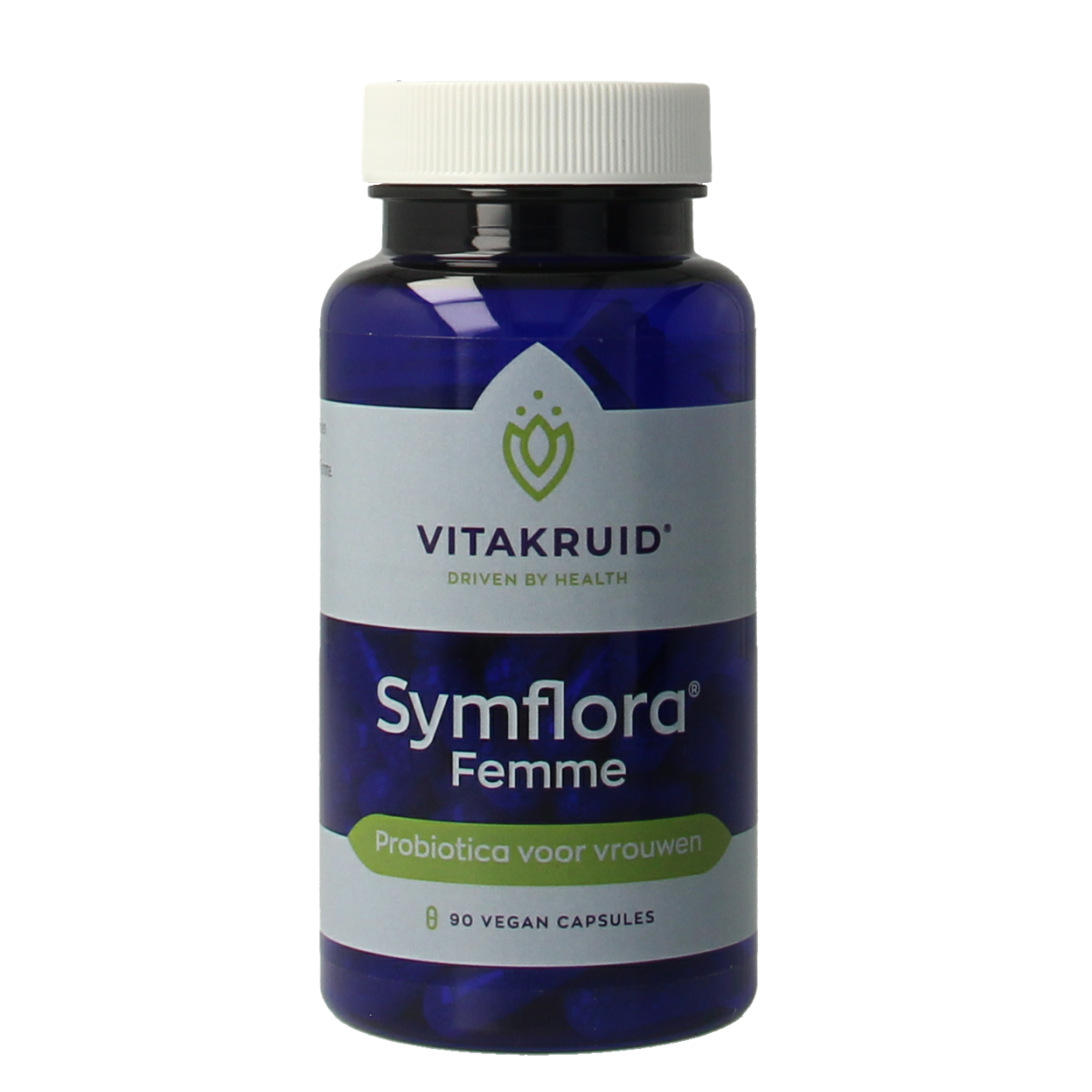 Vitakruid Symflora Femme Probiotica voor vrouwen 90.00 Vegetarische capsules