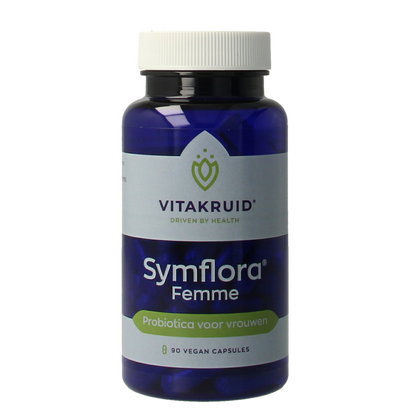 Vitakruid Symflora Femme Probiotica voor vrouwen 90.00 Vegetarische capsules