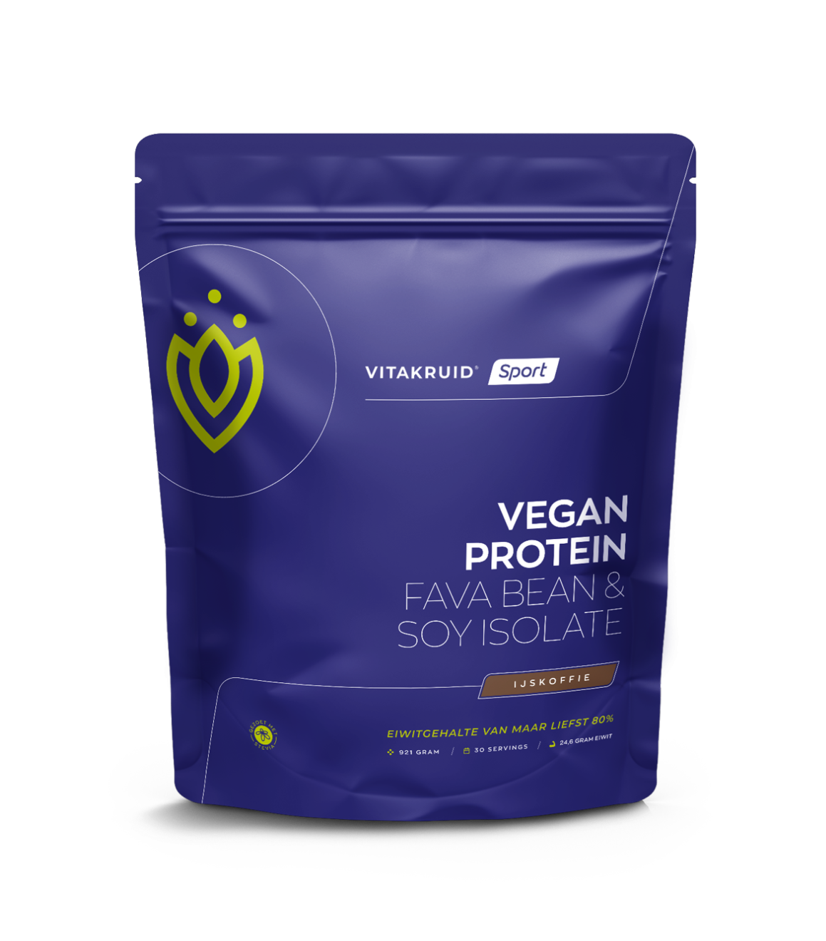Vitakruid Vegan protein ever pro ijskoffie 921.00 Gram