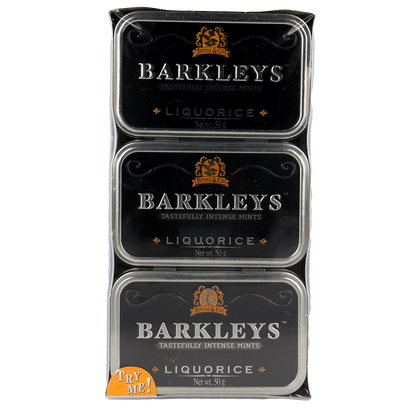 Barkleys Classic mints liquorice 50.00 Gram