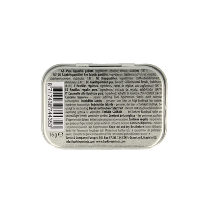 Barkleys Liquorice pellets pure 16.00 Gram