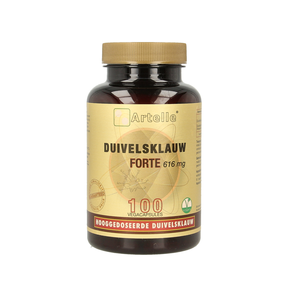 Artelle Duivelsklauw forte 616mg 100.00 Vegetarische capsules
