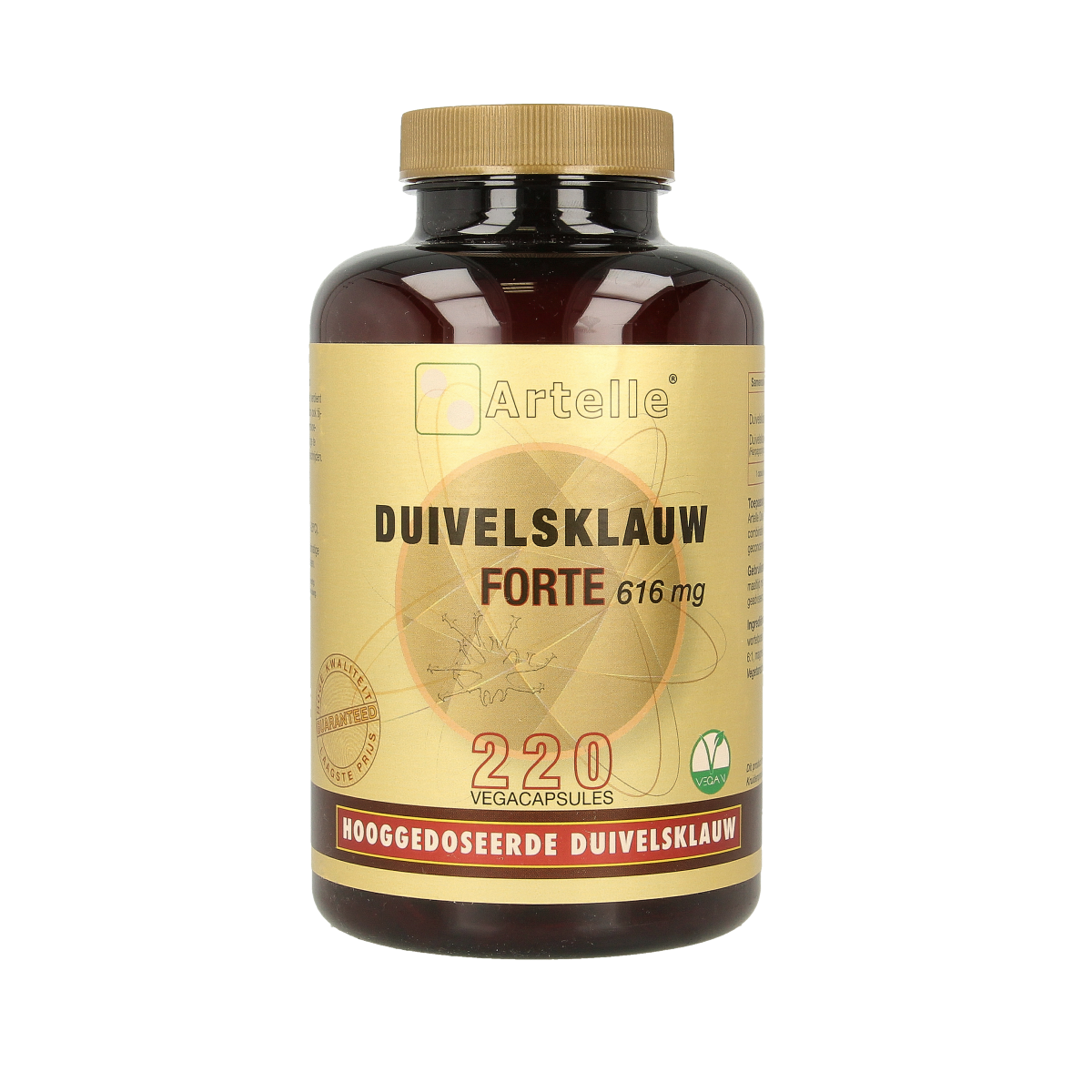 Artelle Duivelsklauw forte 616mg 220.00 Vegetarische capsules