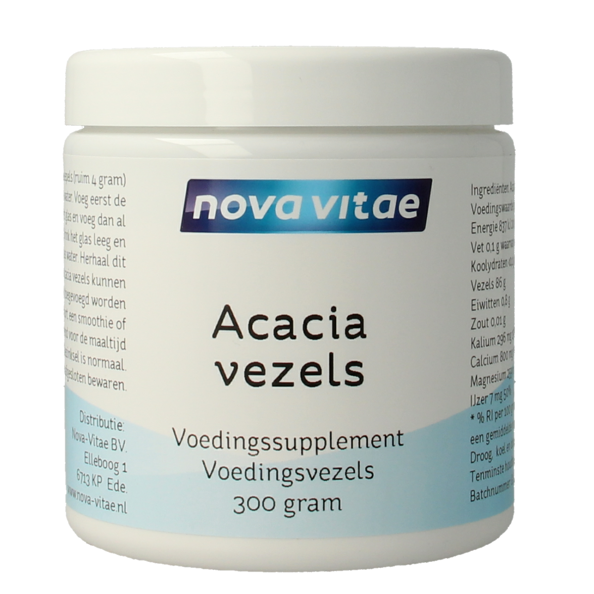 Nova Vitae Acacia vezels 300.00 Gram