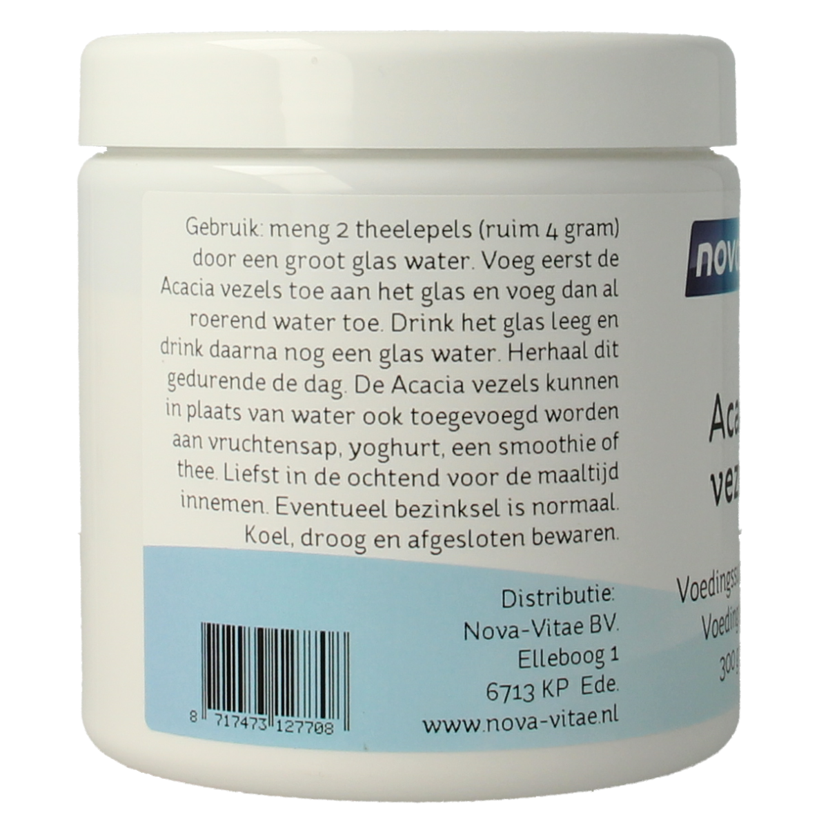 Nova Vitae Acacia vezels 300.00 Gram